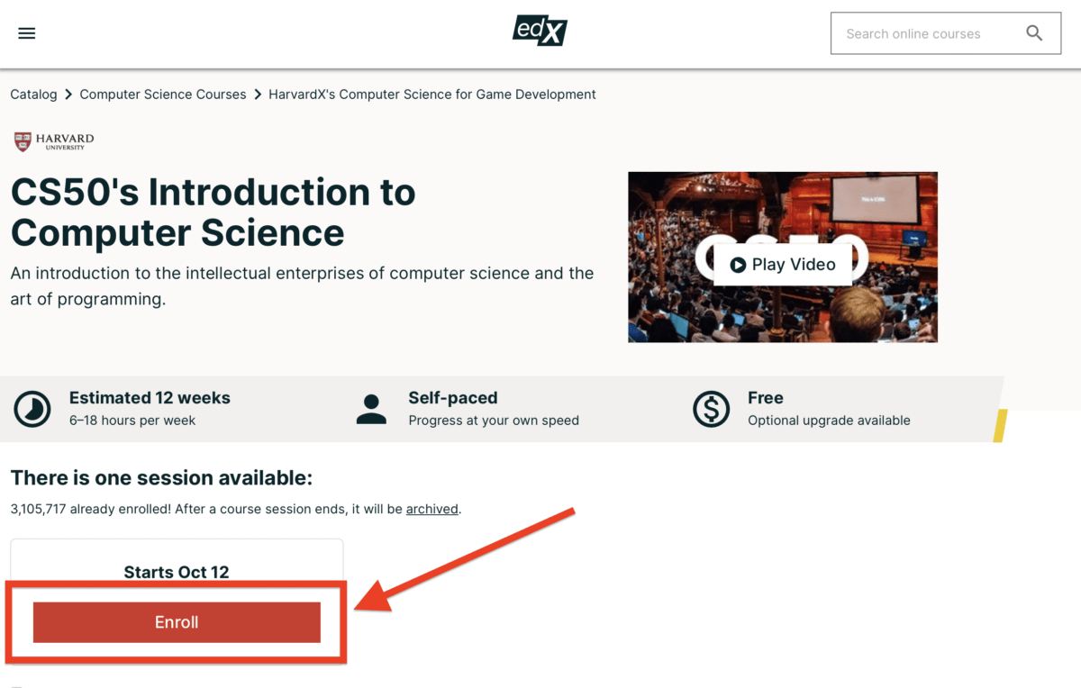 How To Study CS At Harvard For FREE (with Free Certificate) 2024